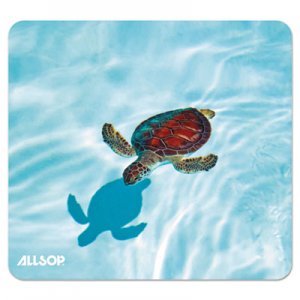 Allsop Naturesmart Mouse Pad, Turtle Design, 8 1/2 x 8 x 1/10 ASP31425 31425