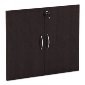 Alera Valencia Series Cabinet Door Kit For All Bookcases, 31 1/4" Wide, Espresso ALEVA632832ES