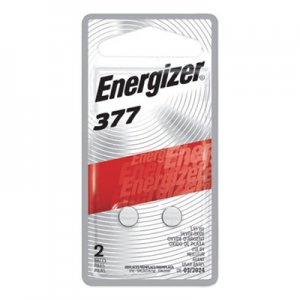 Energizer Watch/Electronic/Specialty Battery, 377, 1.5V, 2/Pack EVE377BPZ2 377BPZ-2