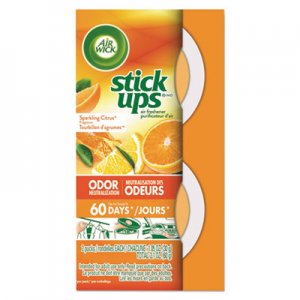 Air Wick Stick Ups Air Freshener, 2.1oz, Sparkling Citrus, 12/Carton RAC85826CT REC 85826