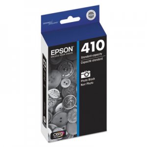 Epson T410120 (410) Ink, Photo Black EPST410120 T410120