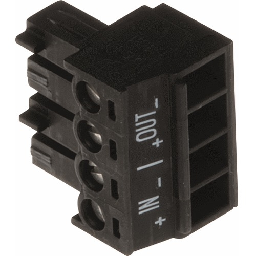 AXIS Connector A 4-pin 3.81 Straight IN/OUT, 10 pcs 5505-291