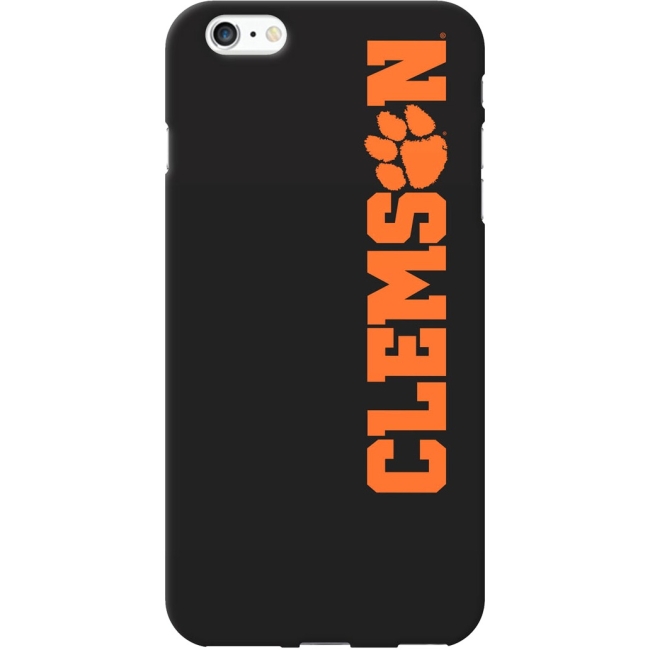 OTM iPhone 6 Plus Black Matte Classic Case Clemson University IPH6PCV1BM-CLEM