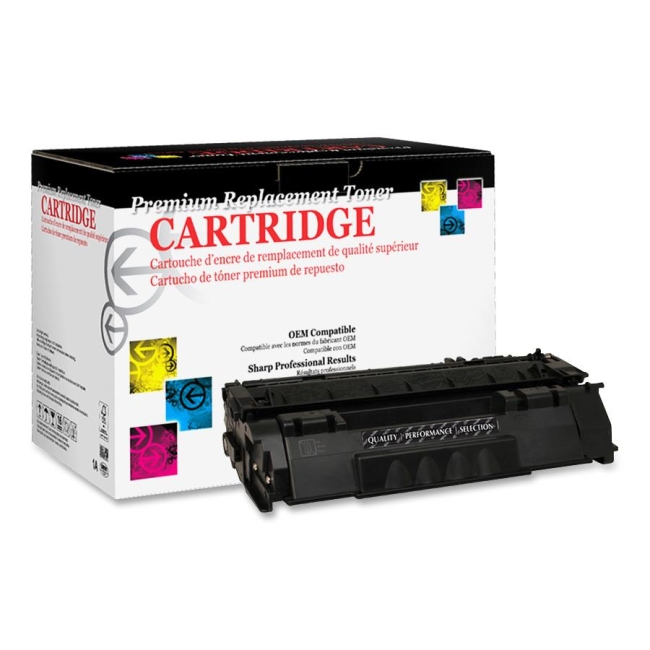 West Point Remanufactured Toner Cartridge Alternative For HP 53A (Q7553A) 200094P WPP200094P