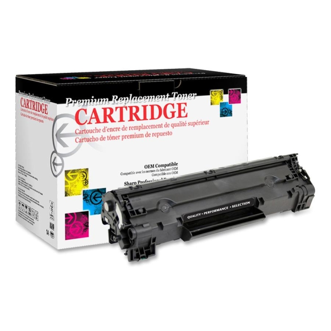 West Point Remanufactured Toner Cartridge Alternative For HP 35A (CB435A) 200120P WPP200120P