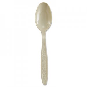 Dart Sweetheart Guildware Polystyrene Teaspoons, Champagne, 1000/Carton SCCGD7TS SCC GD7TS
