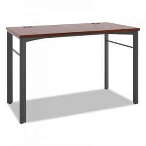 basyx Manage Series Desk Table, 48w x 23 1/2d x 29 1/2h, Chestnut BSXMNG48WKSLC