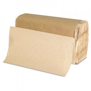GEN Singlefold Paper Towels, 9 x 9 9/20, Natural, 250/Pack, 16 Packs/Carton GEN1507
