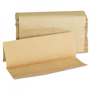 GEN Folded Paper Towels, Multifold, 9 x 9 9/20, Natural, 250 Towels/PK, 16 Packs/CT GEN1508