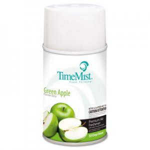 TimeMist Metered Fragrance Dispenser Refills, Green Apple 5.3 oz, 12/Carton TMS1042694 1042694