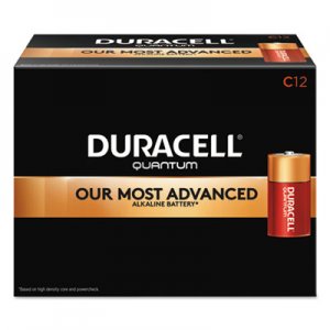 Duracell Quantum Alkaline Batteries, C, 72/CT DURQU1400 QU1400