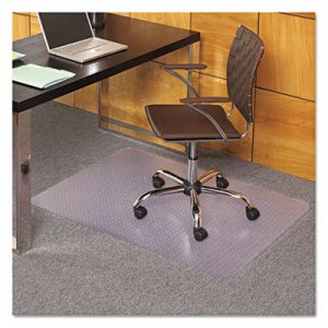 ES Robbins EverLife Chair Mats For Medium Pile Carpet, Rectangular, 36 x 44, Clear ESR121821 121821