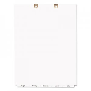 Avery Write-On Tab Dividers for Classification Folders, 5-Tab, Letter AVE13164 13164