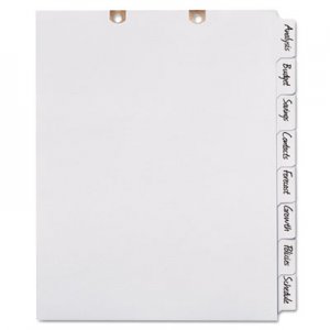 Avery Write-On Tab Dividers for Classification Folders, 8-Tab, Letter AVE13161 13161