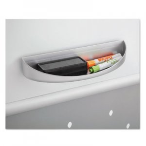 Safco Rumba Whiteboard Screen Accessories, Eraser Tray, 12 1/4 x 2 1/4, Silver SAF2008GR 2008GR