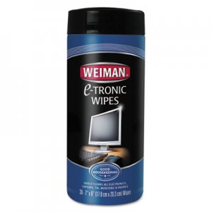 WEIMAN E-tronic Wipes, 5 x 7, 30/Canister WMN93 93