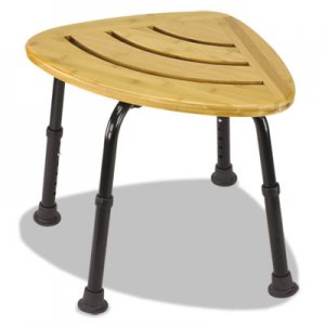 DMI Bamboo Bath Seat, Woodgrain, 18 x 24 x 13 1/2-18 1/2 BGH52217045999 52217045999
