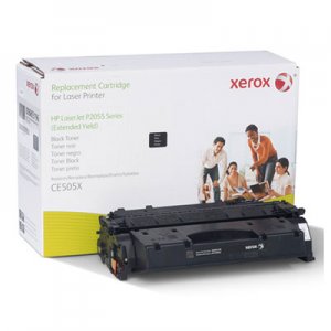 Xerox Compatible Reman CE505X Extended Yield Toner, 9750 Page-Yield, Black XER006R03196 006R03196
