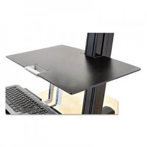 WorkFit by Ergotron Worksurface for WorkFit-S Workstations without Worksurface, 23w x 15d, Black ERG97581019 97581019