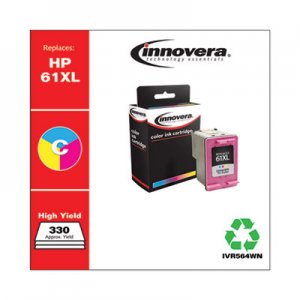 Innovera Remanufactured CH564WN (61XL) High-Yield Ink, Tri-Color IVR564WN