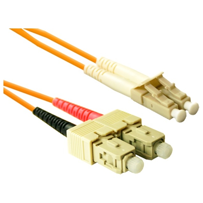 ENET Fiber Optic Duplex Network Cable SCLC-20M-ENC