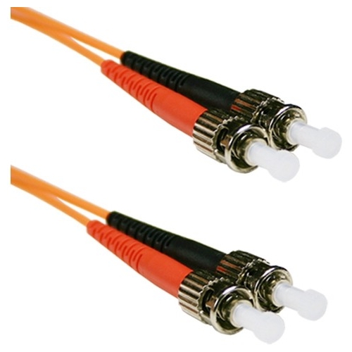 ENET Fiber Optic Duplex Network Cable ST2-1M-ENC