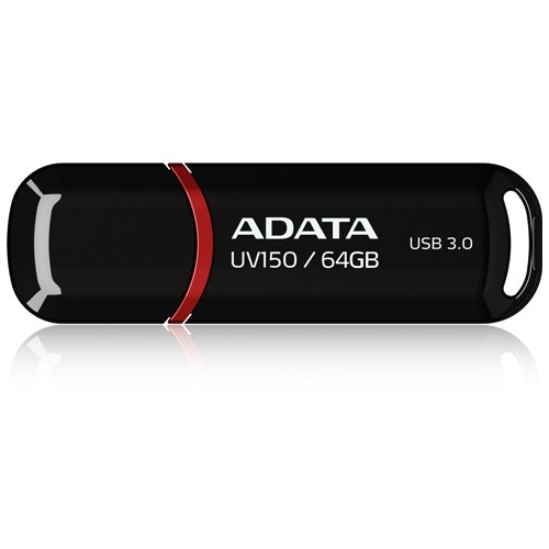 Adata 64GB USB 3.0 Flash Drive AUV150-64G-RBK UV150