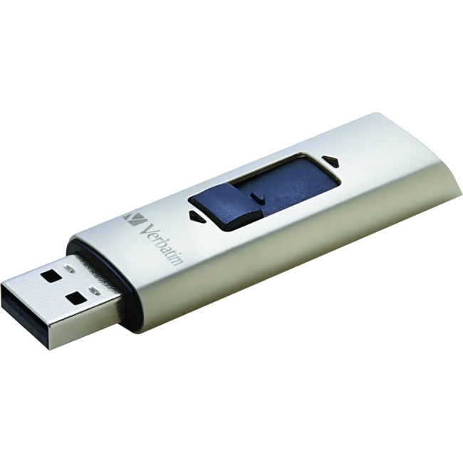 Verbatim 256GB Store 'n' Go Vx400 USB 3.0 Flash Drive - Silver 47691
