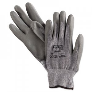 AnsellPro HyFlex 627 Light-Duty Gloves, Size 9, Dyneema/Lycra/Polyurethane, GY, 12 Pairs ANS116279 012-11-627-9