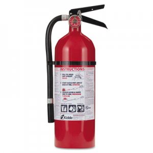 Kidde Pro 210 Fire Extinguisher, 4lb, 2-A, 10-B:C KID21005779 408-21005779