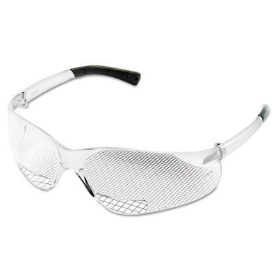 MCR Safety Bearkat Magnifier Protective Eyewear, Clear, 1.00 Diopter CRWBKH10 135-BKH10