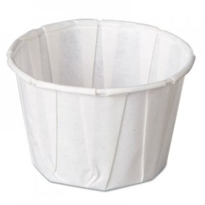 Genpak Paper Portion Cups, 2 oz., White, 250/Bag GNPF200 F200
