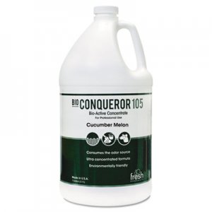 Fresh Products Bio-C 105 Odor Counteractant Concentrate, Cucumber Melon, 1gal, Bottle, 4/Carton FRS1BWBCMF 1-BWB-CM-F