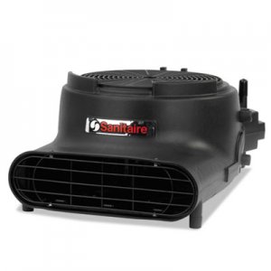 Sanitaire Precision Air Mover, 3400 FPM, Black, 22 x 16 1/2 x 11 1/2, 120 V EUR6055A EUR