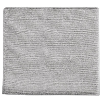 Rubbermaid Commercial Executive Multi-Purpose Microfiber Cloths, Gray, 16 x 16, 24/Pack RCP1863889 1863889