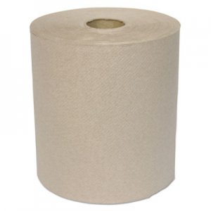 GEN Hardwound Roll Towels, 1-Ply, Kraft, 8" x 700 ft, 6/Carton GEN1826