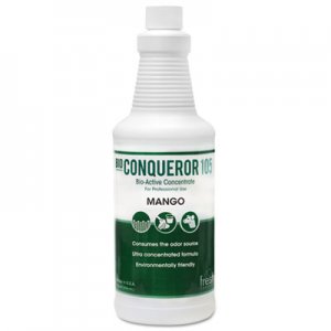 Fresh Products Bio Conqueror 105 Enzymatic Concentrate, Mango, 32oz, Bottle, 12/Carton FRS1232BWBMG 12-32BWB-MG