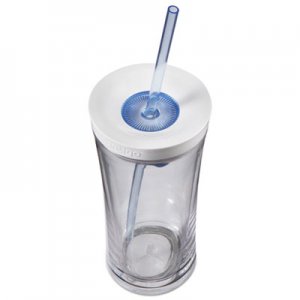 Contigo Shake & Go AUTOCLOSE Mixer Travel Bottle, 20 oz, Clean, Plastic CNOLGX100A01 LGX100A01