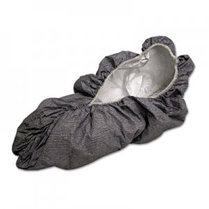 DuPont Tyvek Shoe Covers, Gray, One Size Fits All, 200/Carton DUPFC450S 251-FC450S
