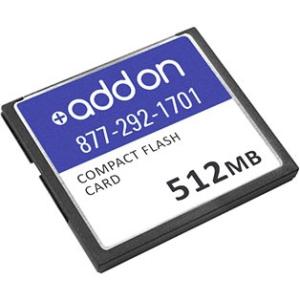 AddOn Cisco MEM3800-256U512CF Compatible 512MB Factory Original Compact Flash Upgrade MEM3800-256U512CF-AO