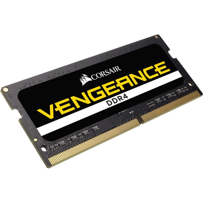 Corsair Vengeance Series 64GB (4x16GB) DDR4 SODIMM 2666MHz CL18 Memory Kit CMSX64GX4M4A2666C18