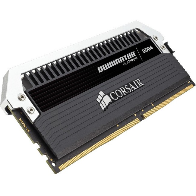 Corsair Dominator Platinum Series 64GB (4 x 16GB) DDR4 DRAM 3200MHz C16 Memory Kit CMD64GX4M4C3200C16