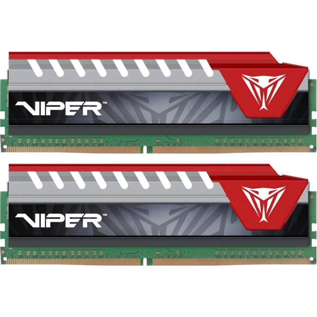 Patriot Memory Viper Elite Series DDR4 8GB (2 x 4GB) 2800MHz Kit (Red) PVE48G280C6KRD