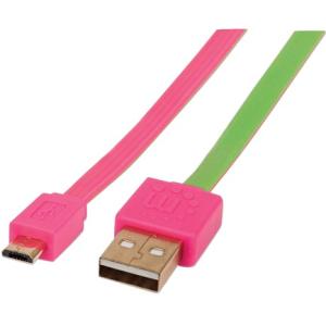 Manhattan Flat Micro-USB Cable 391443