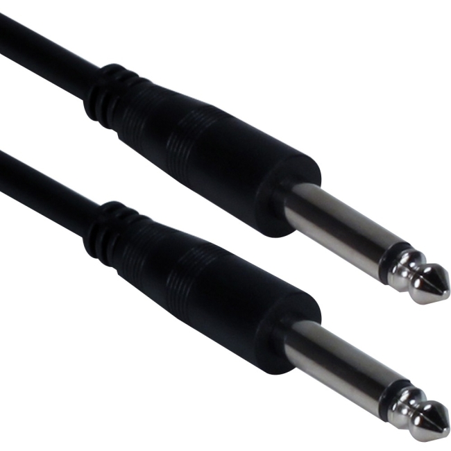 QVS 6ft 1/4 Male to Male Audio Cable TRS-06