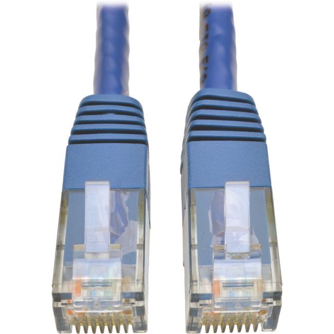 Tripp Lite Cat6 Gigabit Molded Patch Cable (RJ45 M/M), Blue, 25 ft N200-025-BL