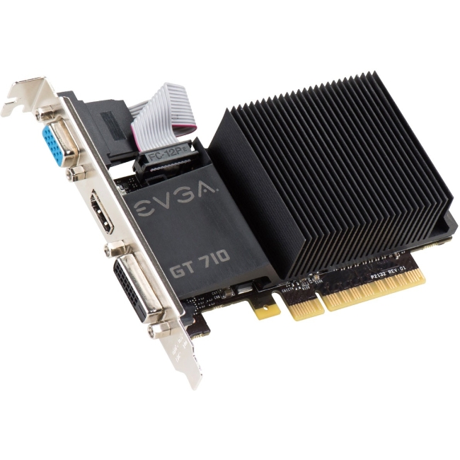 EVGA NVIDIA GeForce GT 710 Graphic Card 02G-P3-2712-KR