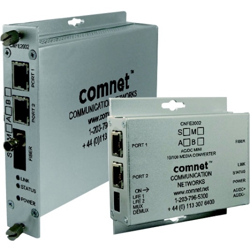 ComNet Transceiver/Media Converter CNFE2002M1BPOE/HO/M CNFE2002M1BPOEHO/M