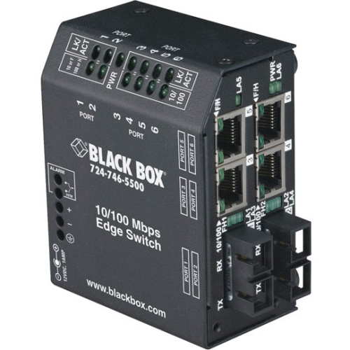 Black Box Standard Heavy-Duty Edge Transceiver/Media Converter LBH240AE-SC