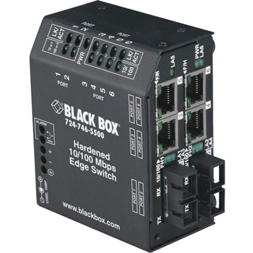 Black Box Hardened Heavy-Duty Edge Switch LBH240A-H-SSC-24